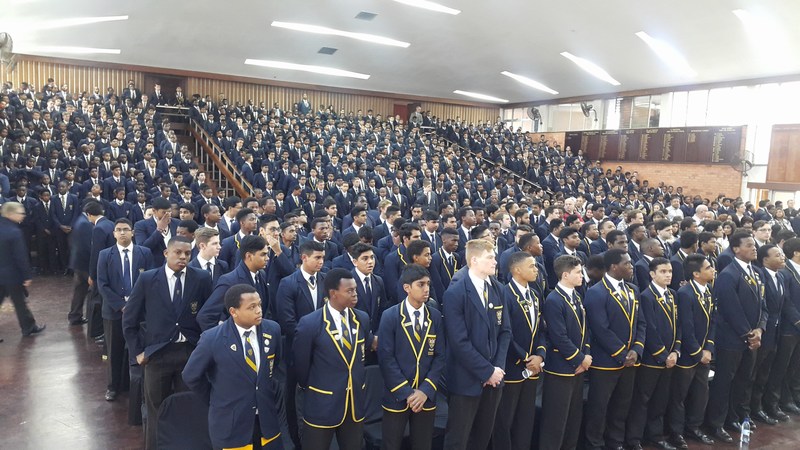 Matric Final Assembly - Durban High School